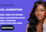 setup convertkit newsletter kit landing page email sequence kit email template